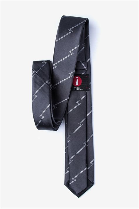 Smoky Gray Silk Tie 